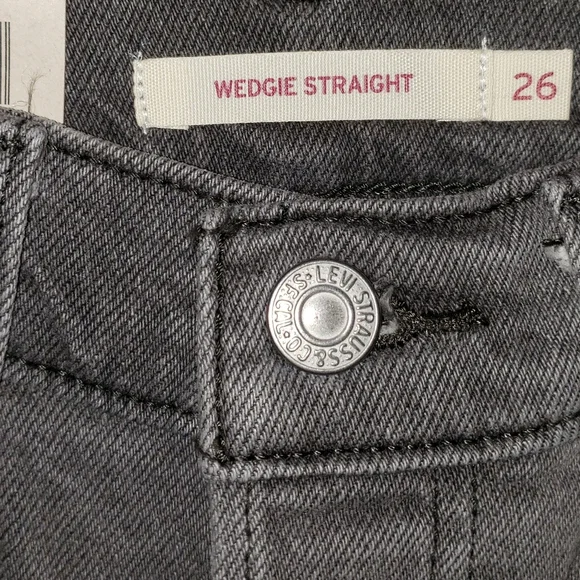 New Levis Wedgie Straight High Waisted Jeans - Picture 7 of 10